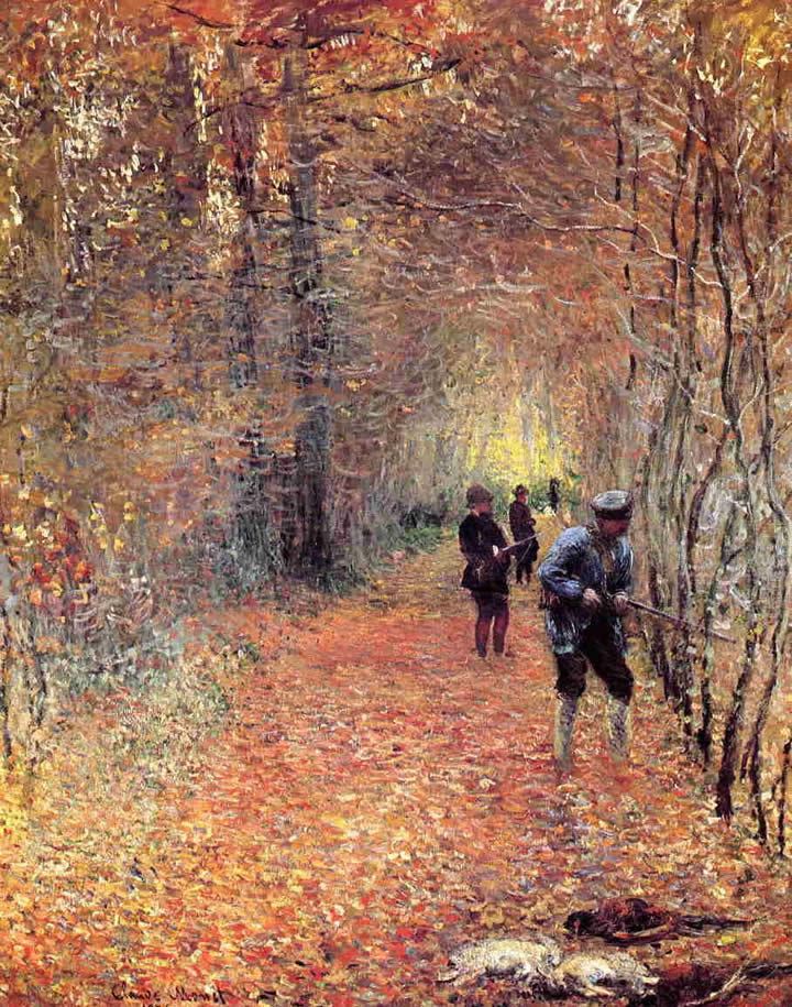 Claude Monet Hunting
